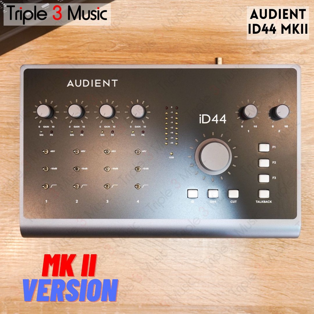 Audient iD44 MKII ORIGINAL Garansi Soundcard Recording