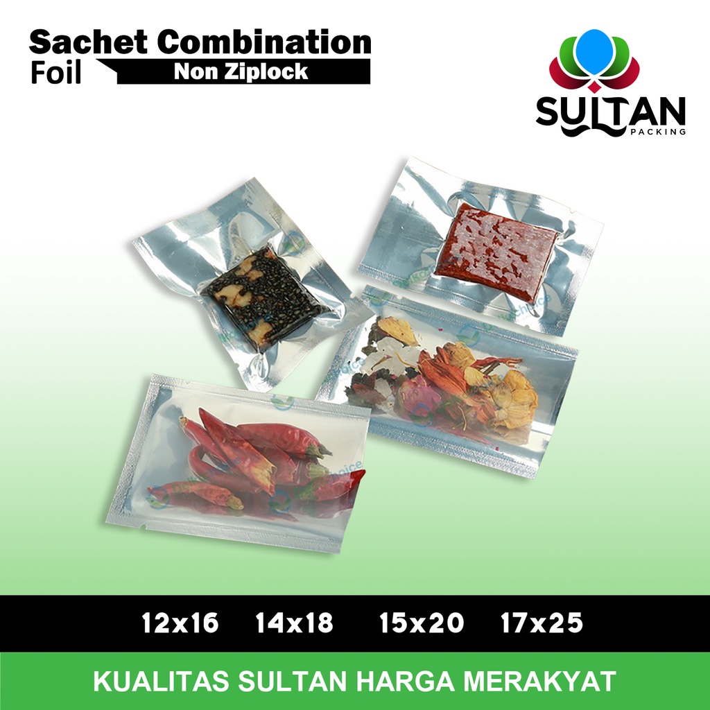 PLASTIK SACHET BAG TRANSMETZ non Ziplock Kemasan Saset