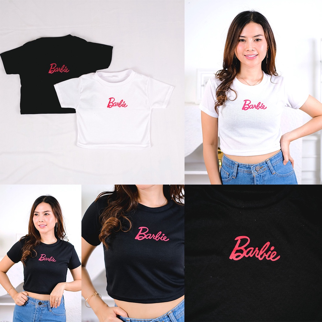 AFI - EC - Kaos Barbie Crop Top (LD 88, P 40)