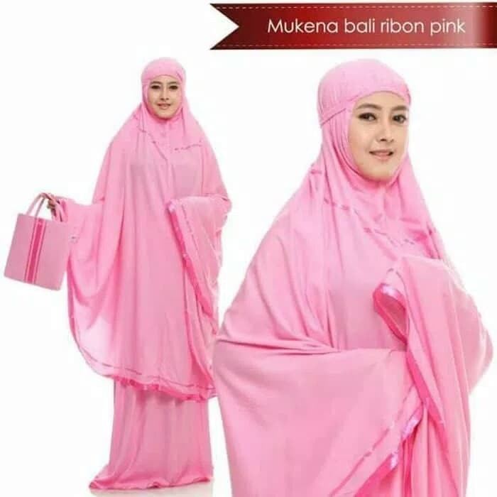 GROSIR TERMURAH seonline Mukena bali ribbon pita