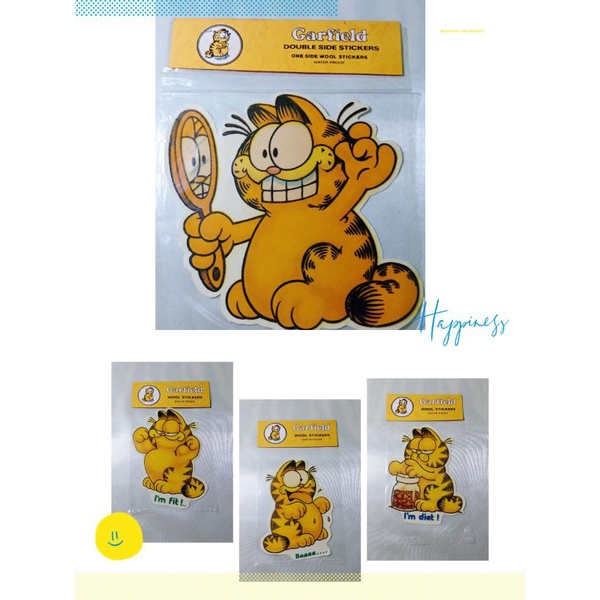 

Sticker Stiker Garfield Jadul Vintage 90an 90 an Kucing Oren Orange Cartoon Kartun Koleksi Masa Kecil Anak 80an 80 an Kenang Kenangan Childhood Memory Inner Child Garfil Gendut Meong The Cat Retro Lawas Antik Kuno