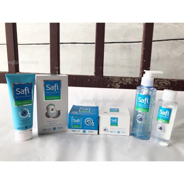 PAKET SAFI WHITE EXPERT UNTUK KULIT KERING