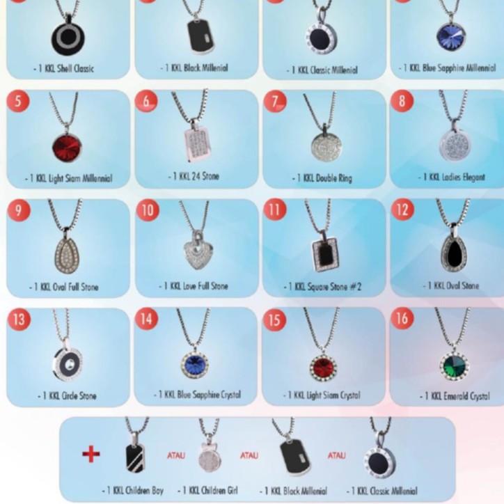 PROMO PAKETAN KKL LIFORCE kalung anti radiasi kalung kesehatan kalung energi skalar perlancar darah