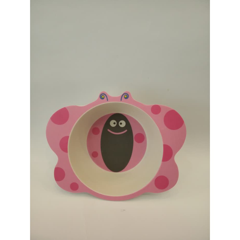 MANGKOK ANAK BAMBOO CHARACTER XY017 BUTTERFLY