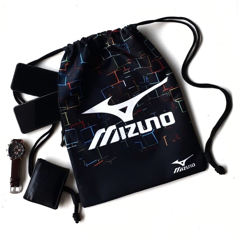 Tas Serut Voli Olahraga Gymsack Mizuno