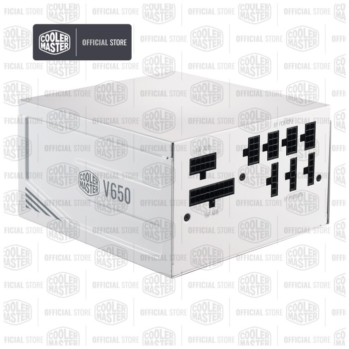 Cooler Master PSU V650 Gold V2 White Edition [MPY-650V-AGBAG-EU]