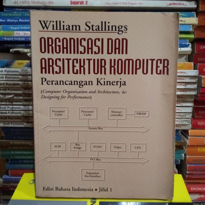 Organisasi dan Arsitektur Komputer Jilid 1 by William Stallings