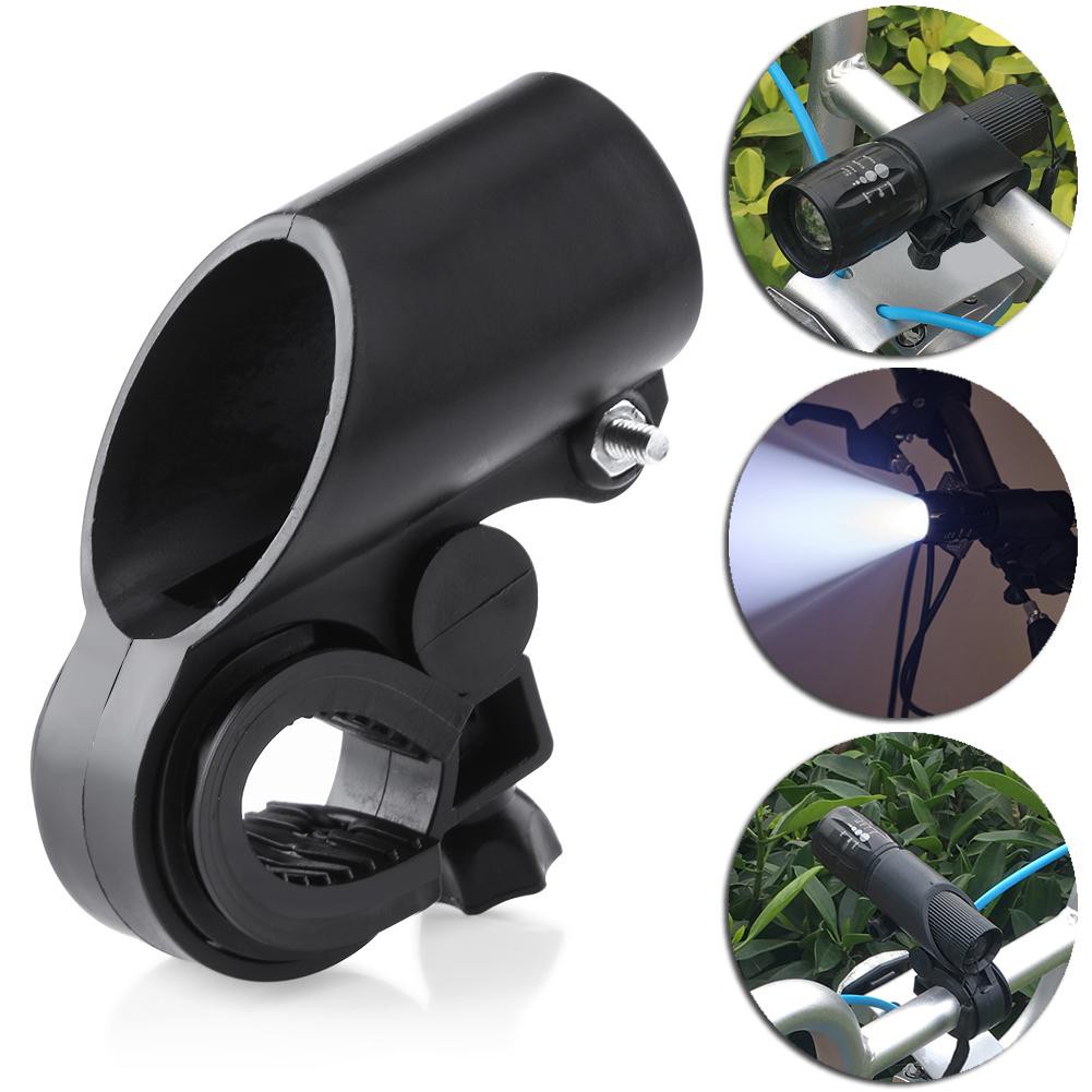 MOJITO Starnearby LED Flashlight Torch, Portable Bicycle Bike Front Flashlight Torch Clip Mount Holder