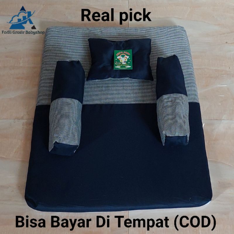 Kasur Bayi Matras Bayi Set Bantal Dan Guling Bayi Newborn Termurah