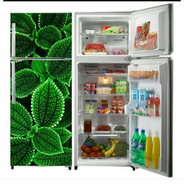 Sticker kulkas 2 pintu