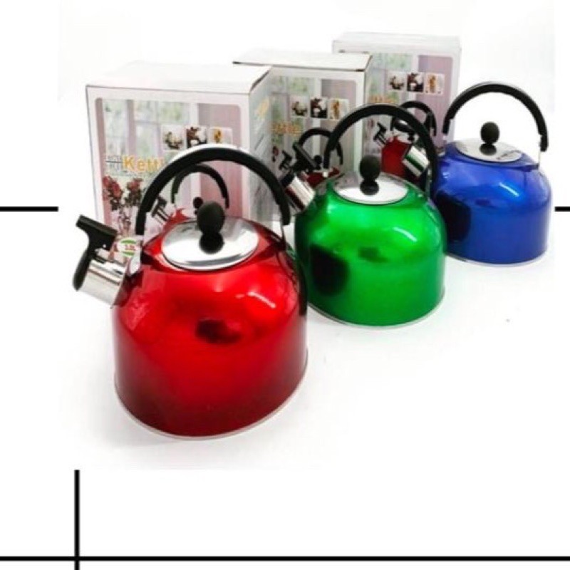 teko siul 3liter hanya silver