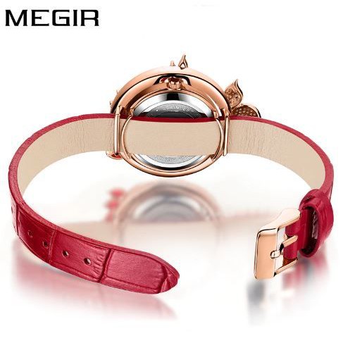 MEGIR 4199 Jam Tangan Wanita Analog Tali Stainless WATCHKITE WKOS