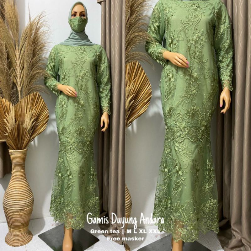 Gamis duyung Bidadari 3// kebaya duyung modern