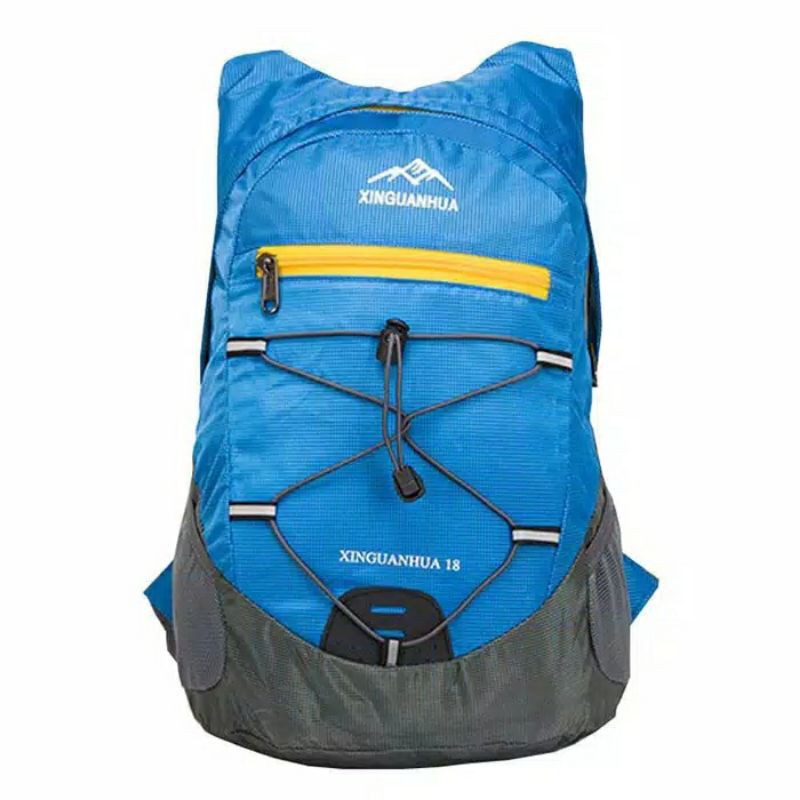 TAS MINI LIPAT BACKPACK RANSEL SEPEDA GUNUNG OUTDOOR JALAN 18L