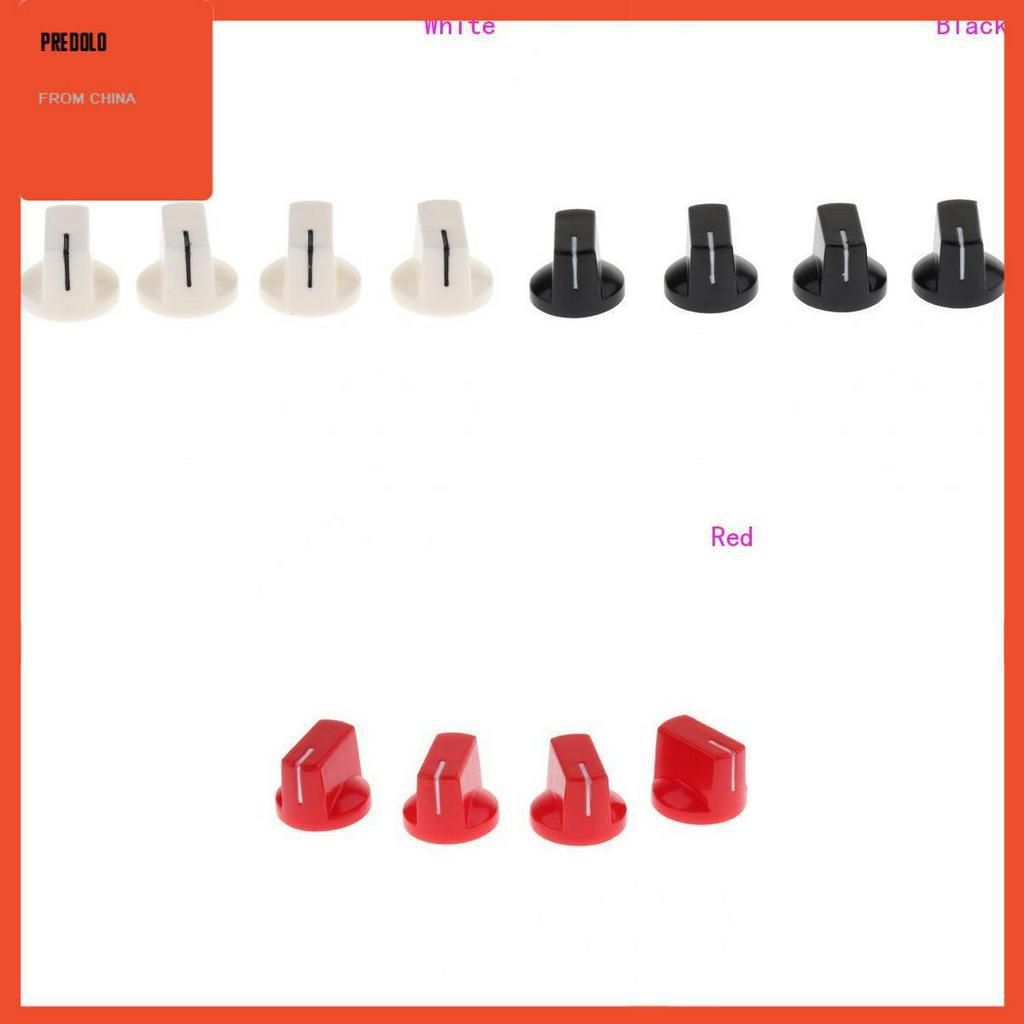 4pcs Knob Pedal Efek Gitar Bahan Plastik Untuk Hadiah