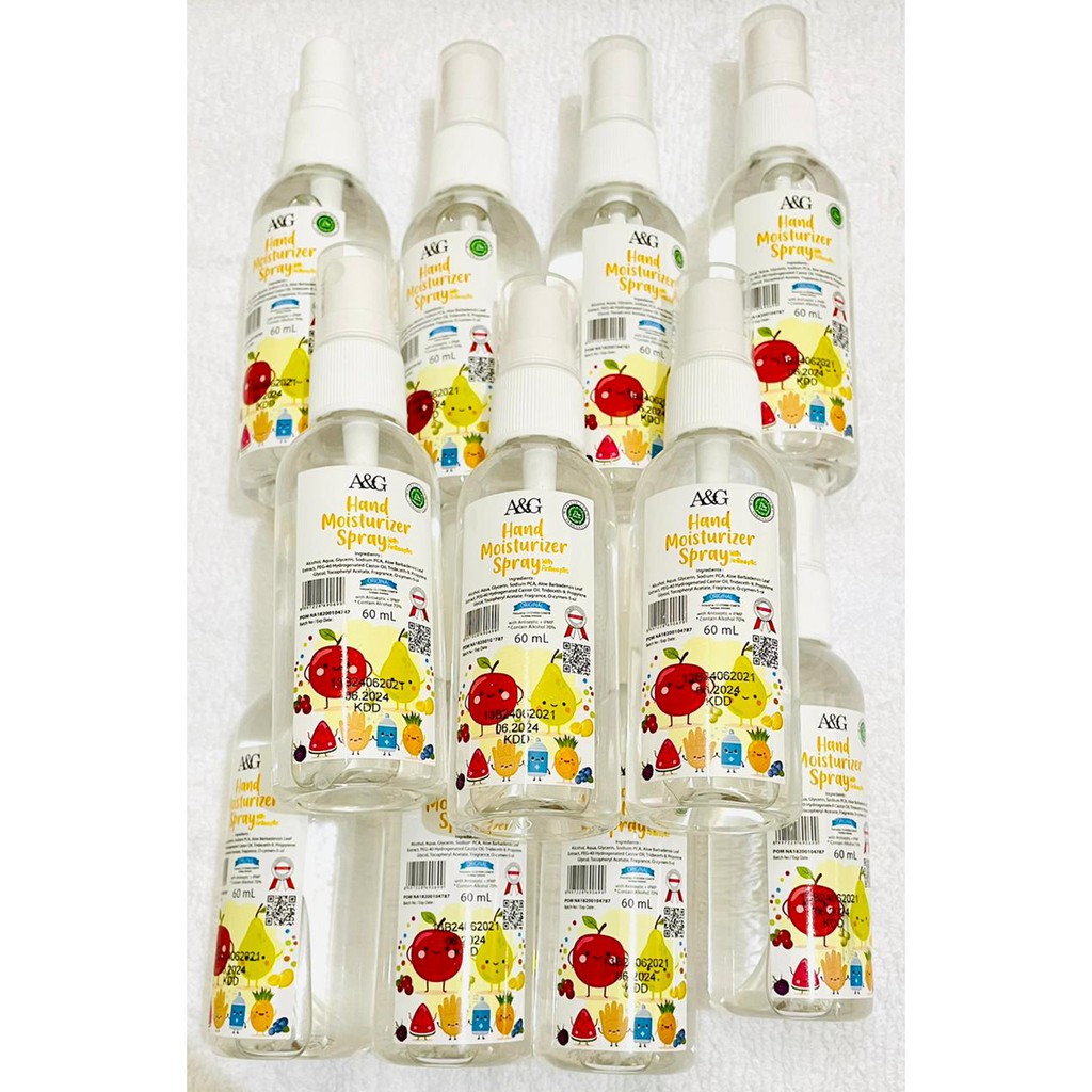 RC Hand Sanitizer A&amp;G Kemasan Spray 60 ML Dan Gel 30ML