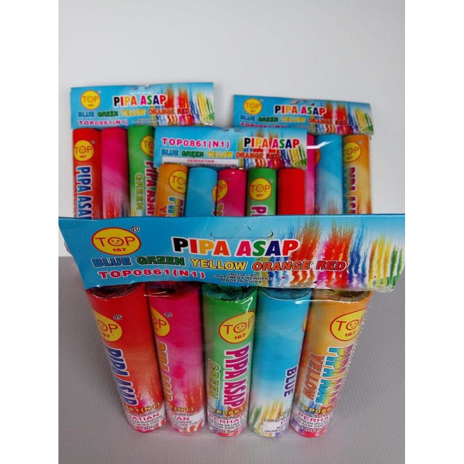 Smoke Bomb Asap Warna Warni Perlengkapan Pesta Party Acara Drama