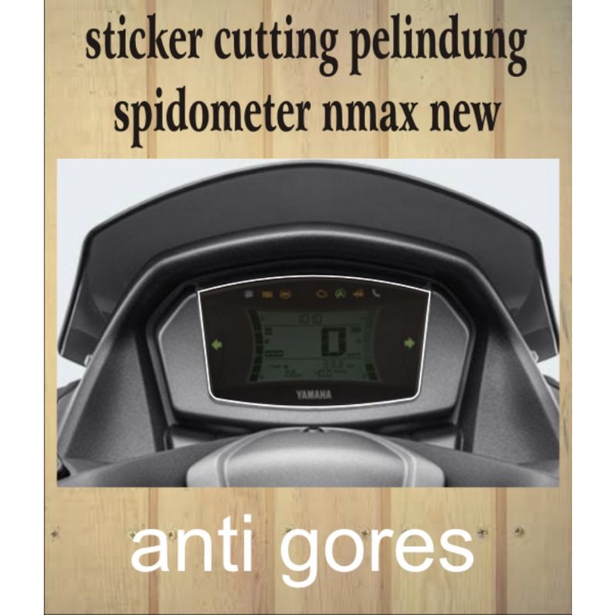 stiker cutting sticker variasi skotlet anti gores pelindung spidometer nmax new