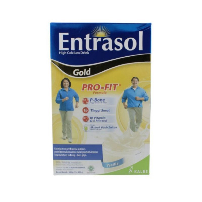 

ENTRASOL GOLD VANILA BOX 600GR