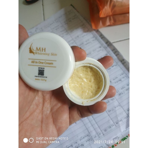 Cream Wajah MH Whitening Skin BPOM