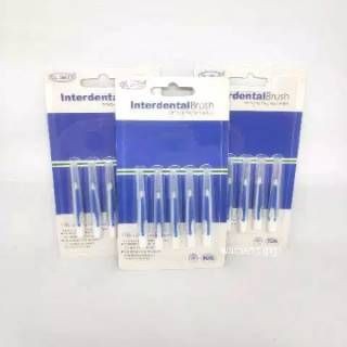 Interdental Brush Sikat Sela Gigi Sikat Sela Behel Dr Smith ( Lurus dengan Tutup)