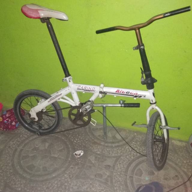 Sepeda Aleoca carino ukuran 16 siap pakai
