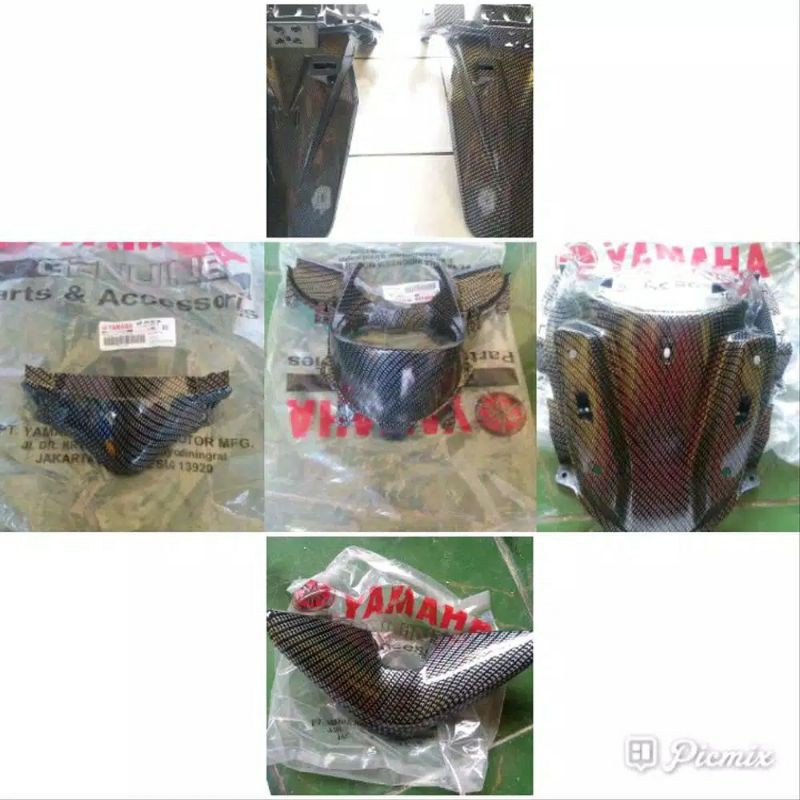 Paket carbon full body set nmax original yamaha 15 barang