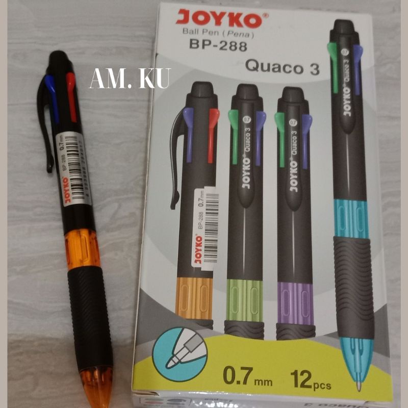 

JOYKO QUACO 3 / PENA 4 WARNA /BOLPEN JOYKO
