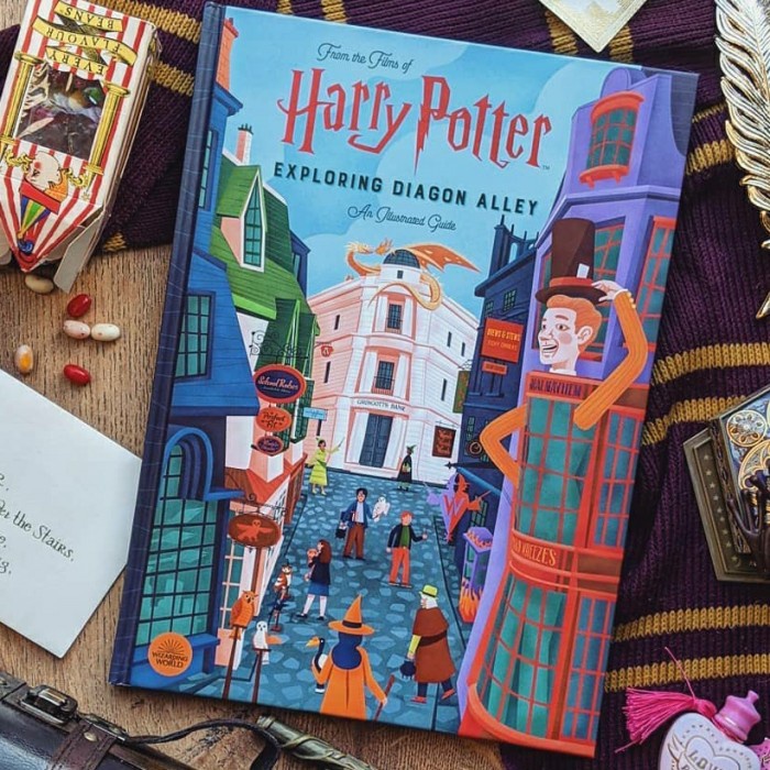 

FLASH SALE!!! HARRY POTTER: EXPLORING DIAGON ALLEY : AN ILLUSTRATED GUIDE TERLARIS