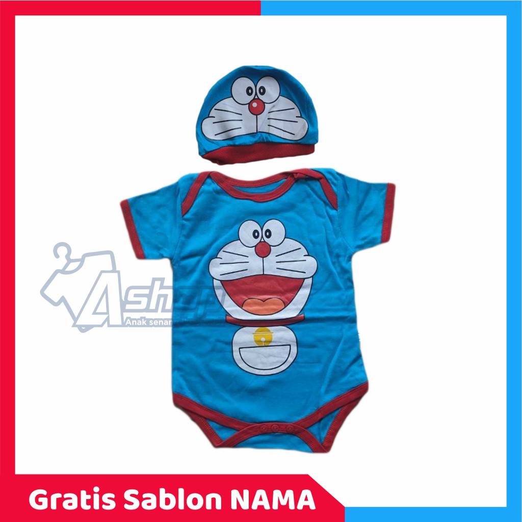 Jumpsuit Bayi Jumper Doraemon