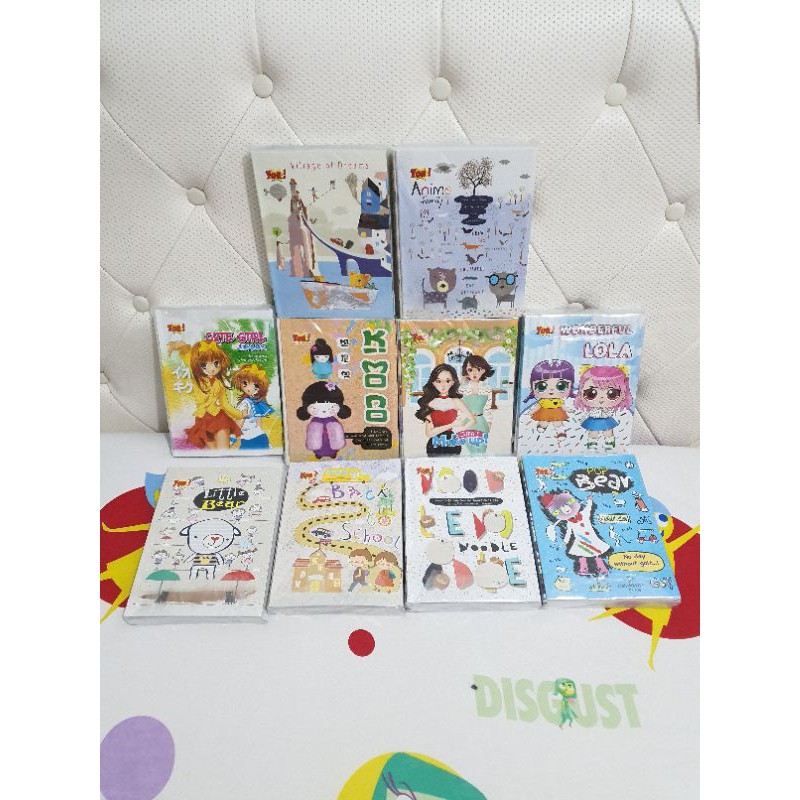 (10pc) buku tulis murah fancy gambar 30 lembar-1