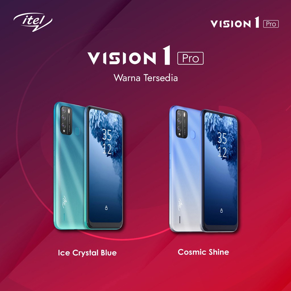 ITEL VISION 1 PRO 3/32 GB DUAL SIM 4G LTE LAYAR 6,5