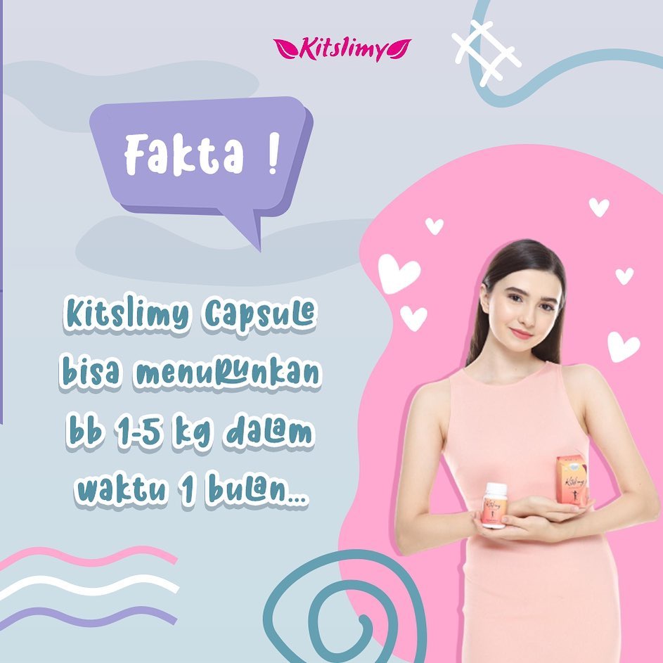 ❤️ RG ❤️ KITSLIMY KITSLIMMY KAPSUL CAPSUL PELANGSING ORIGINAL BPOM