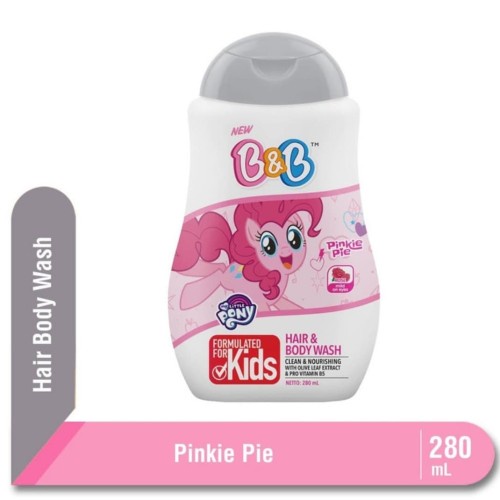 ESKULIN KIDS HAIR &amp; BODY WASH PONY PINKIE PIE 280ML/SABUN BAYI