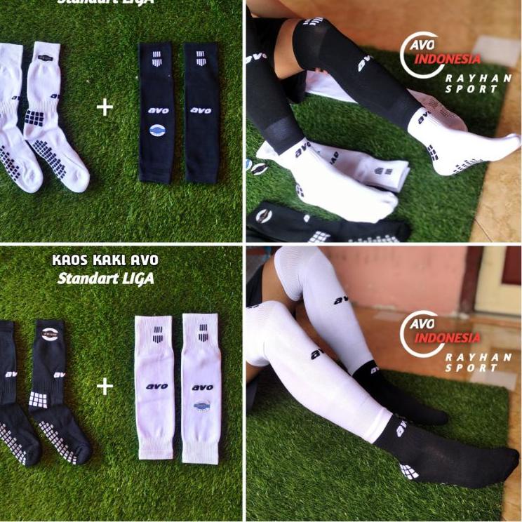 Paling Diminati Kaos Kaki Bola Avo Anti Slip Pendek Sambung