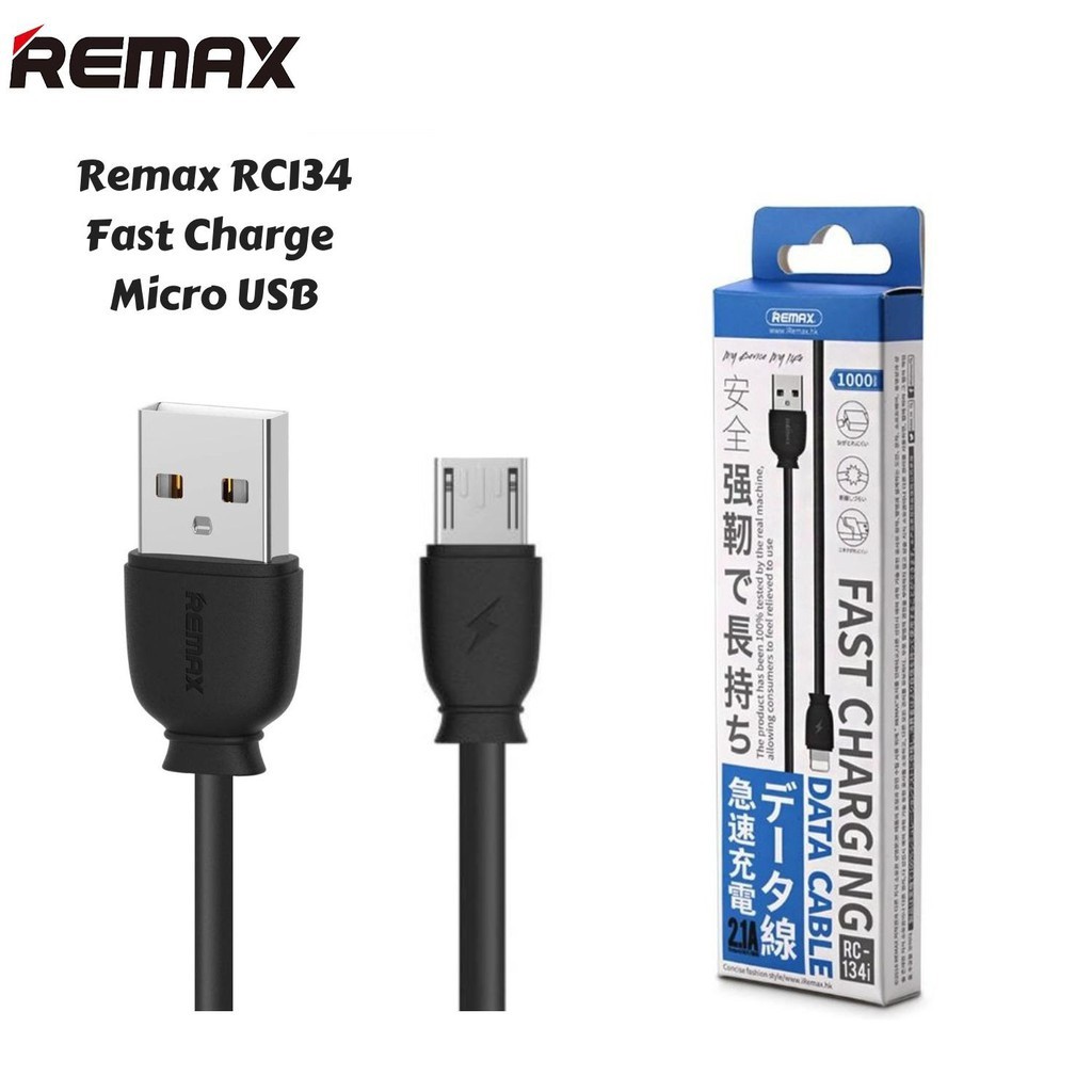 Remax RC-134 Suji Series Fast Charging Data Cable For Micro Usb / Type-C