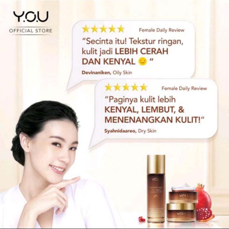 YOU Skincare Golden Age Revitalizing Night Cream By Y.O.U