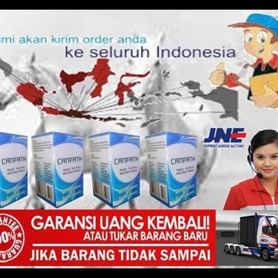 Obat Penggemuk Badan Super Canfath Priginal Canada 100% Asli & Herbal