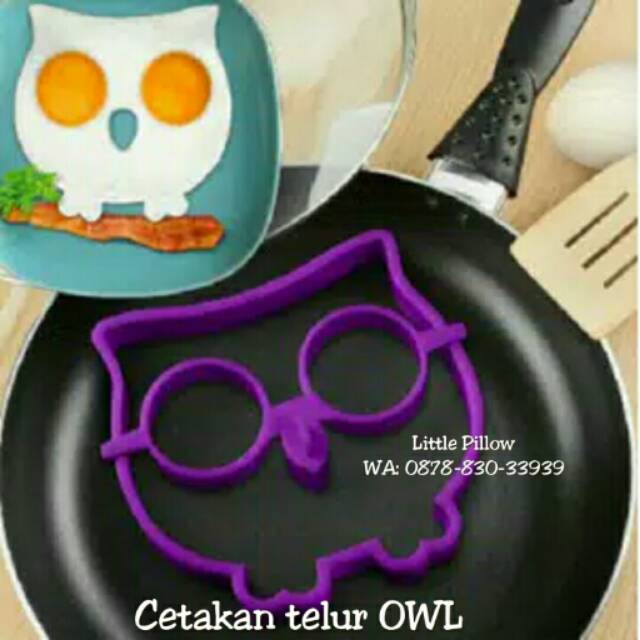 ( OWL )Cetakan Telur Goreng OWL/Cetakan Pancake/Cetakan Nasi Bento/Cetakan Karakter