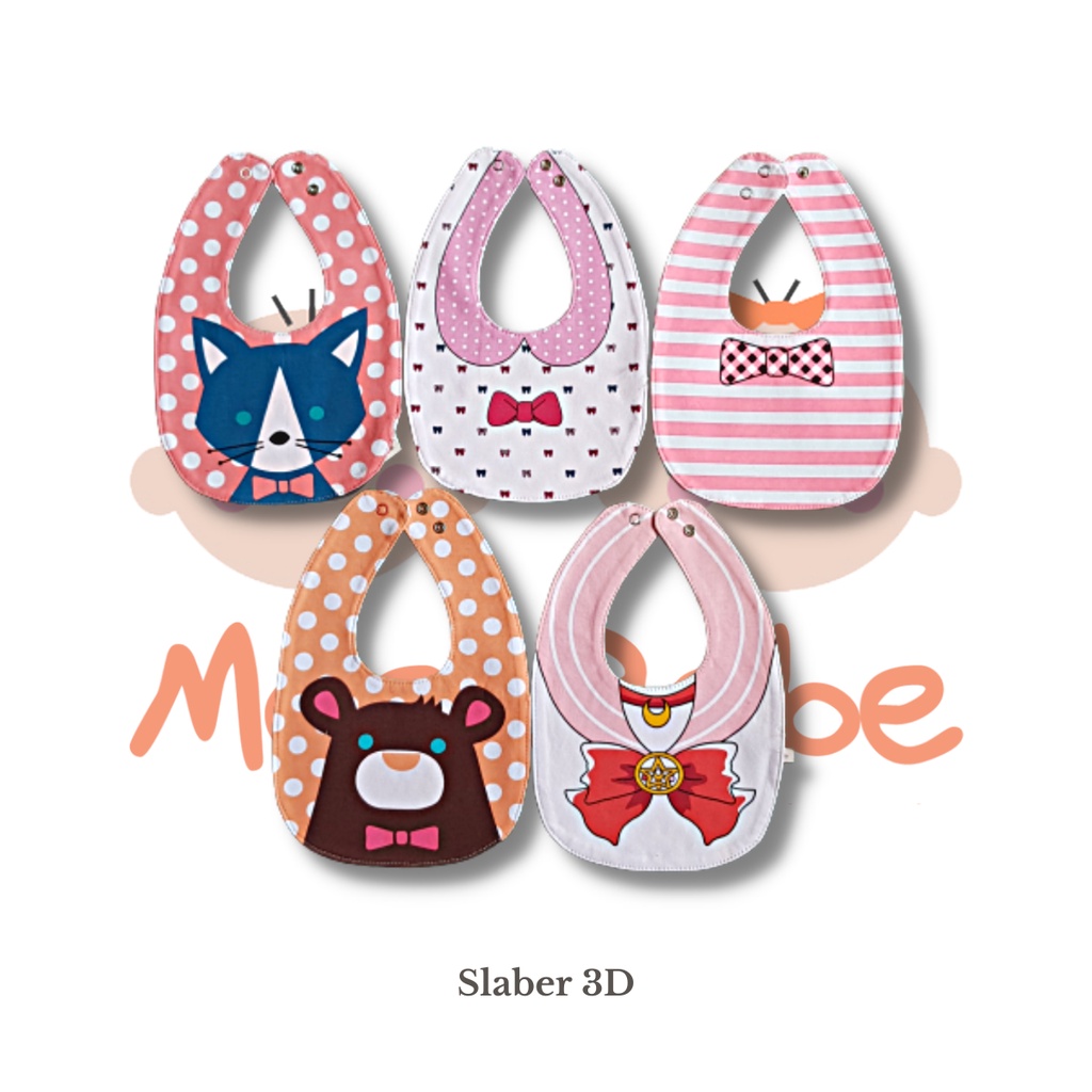 RNB Slaber 3D Celemek Bayi Motif