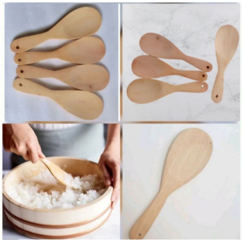 centong nasi kayu / centong kayu