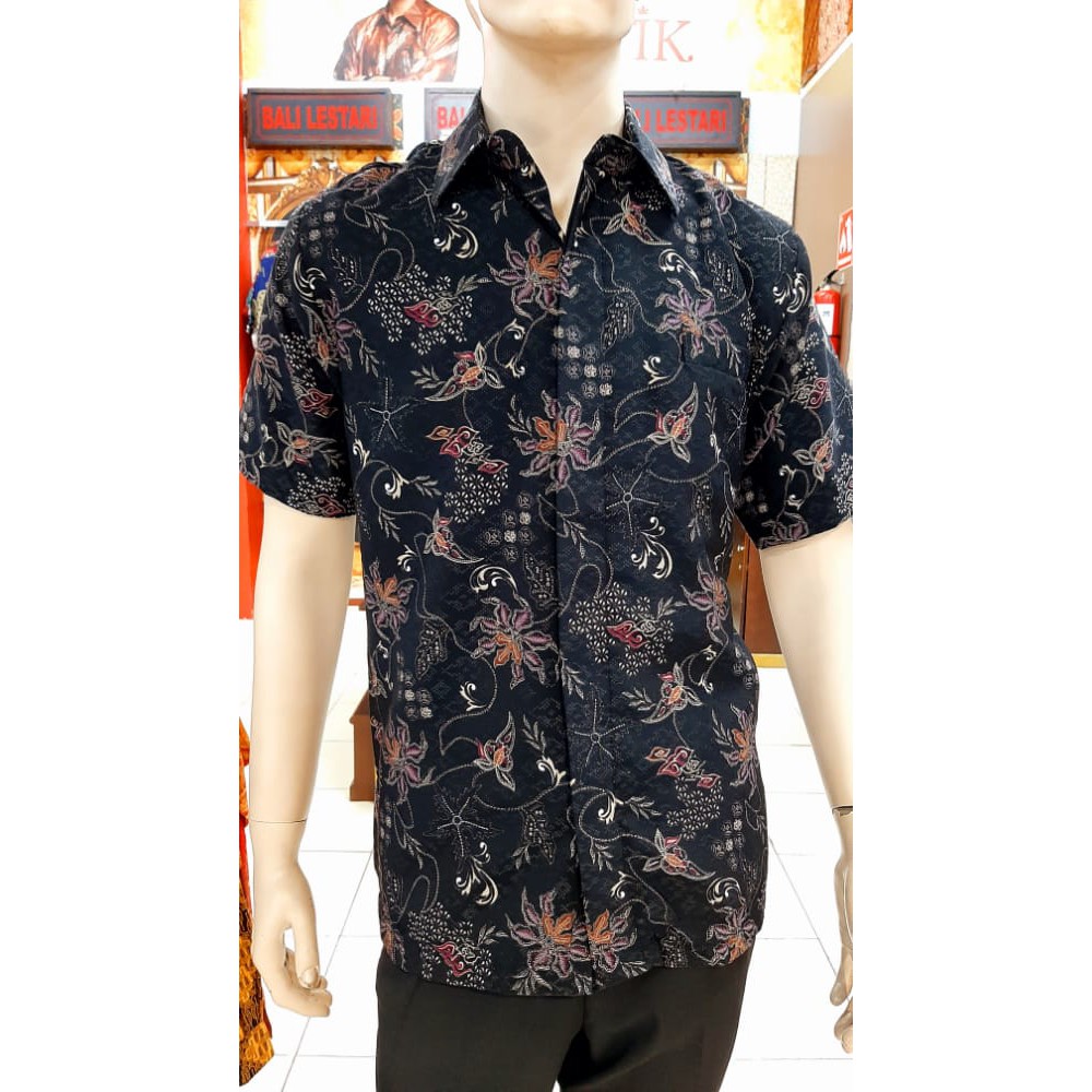 Bali Lestari |PDMS|Batik Pria Lengan Pendek