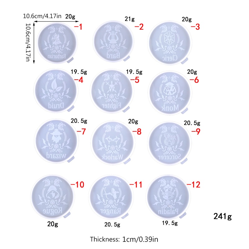 Siy Cetakan Epoxy Resin Bahan Silikon Untuk Membuat Perhiasan