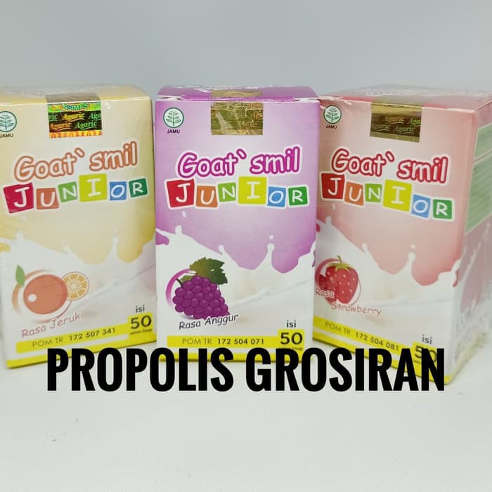 

GOAT'SMIL Junior Permen Hisap Susu Kambing | Herbamil HHR1822