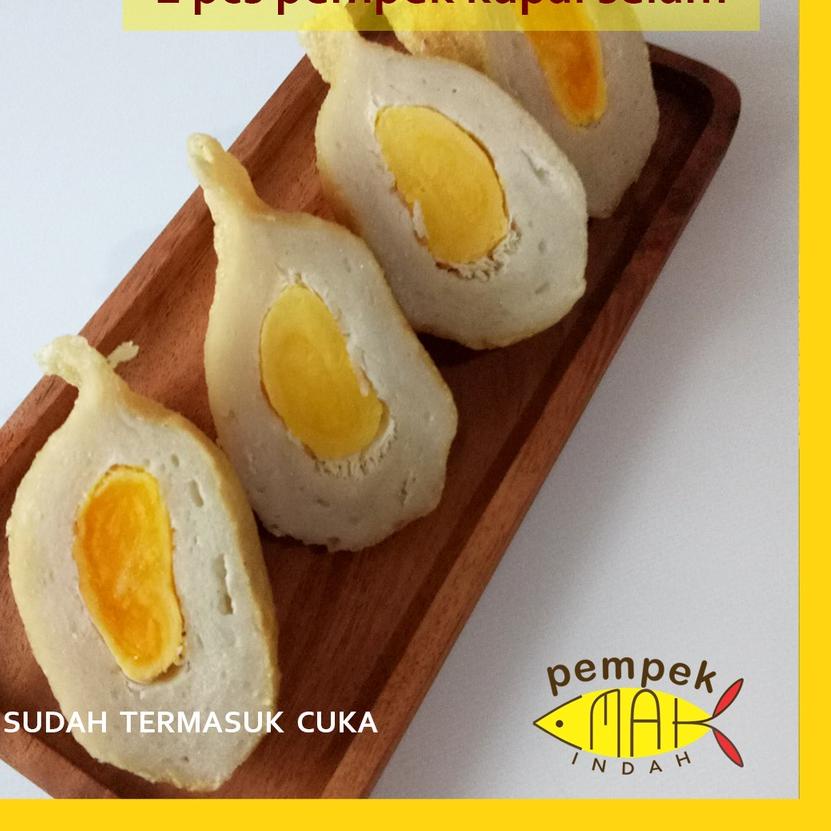 

READY ✅PEMPEK EMAK INDAH - PEMPEK MPENAK PALEMBANG ASLI IKAN TENGGIRI - Paket 1 Pax KAPAL SELAM DAN CAMPUR|SQ4
