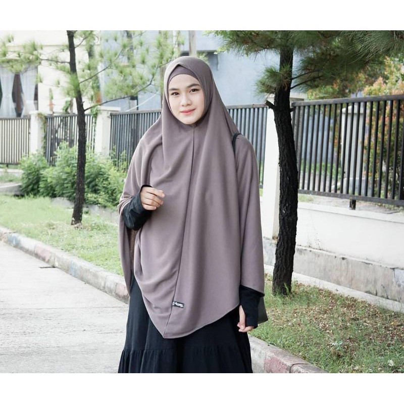 Bergo daily Happy by khumaira syari READY