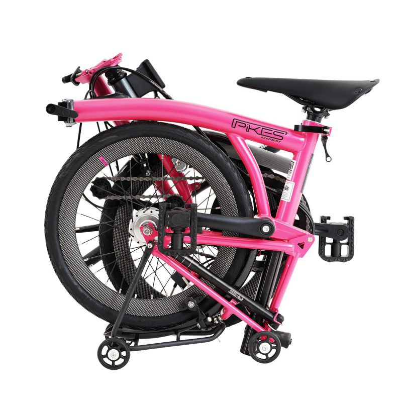 Sepeda Lipat Element Folding Bike Pikes Gen 2 Edition Pink Grey Gransi