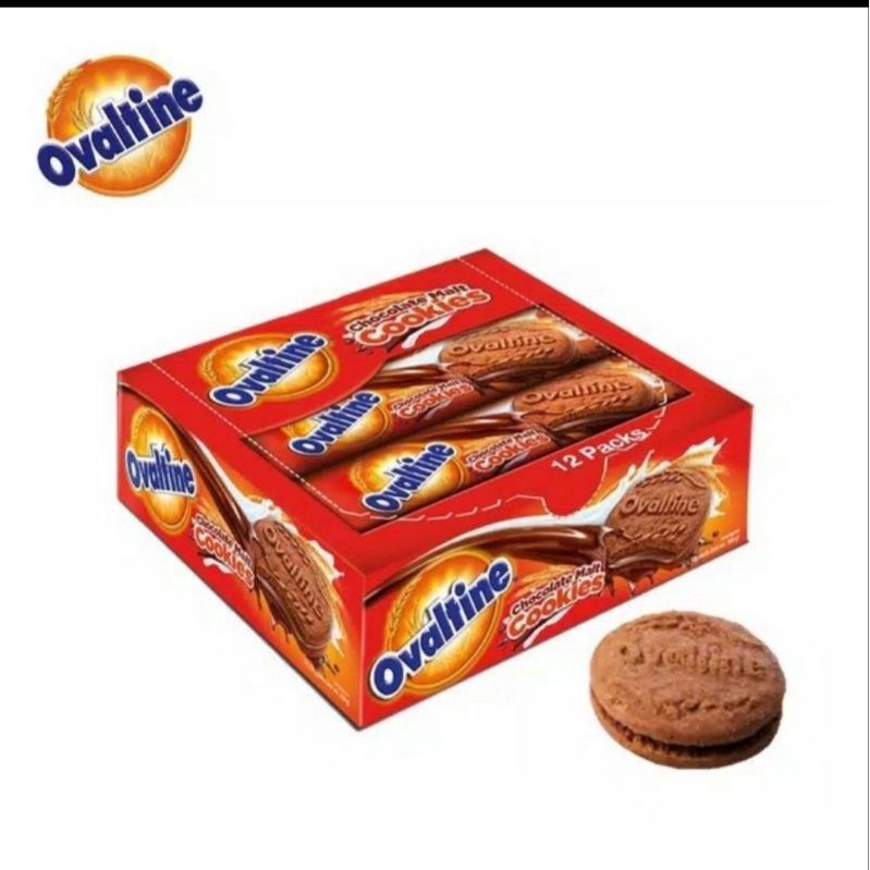 

Biskuit Ovaltine Cookies Box / Ovaltine Chocomalt (Box)