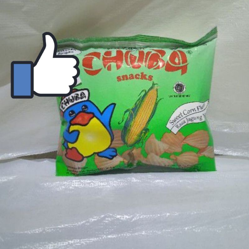 

Keripik Singkong Chuba Snacks 20gr Cassava Chips Sweet Corn Flavour Indo