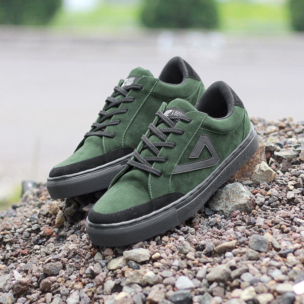 KUZATURA - Sepatu Casual Kuzatura NC KZS 417 - Sepatu Casual ARMY - Sepatu Pria